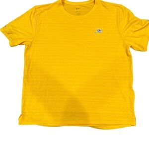 Nike Yellow Men's Dri Fit Athletic Shirt - size M